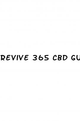 revive 365 cbd gummies review