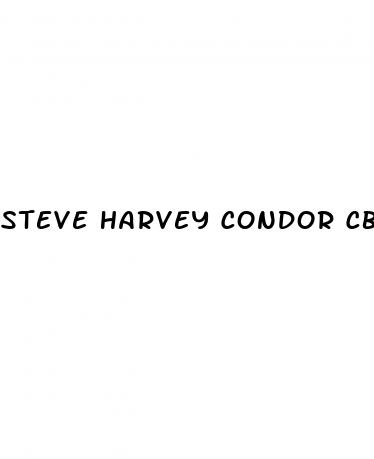 steve harvey condor cbd gummies