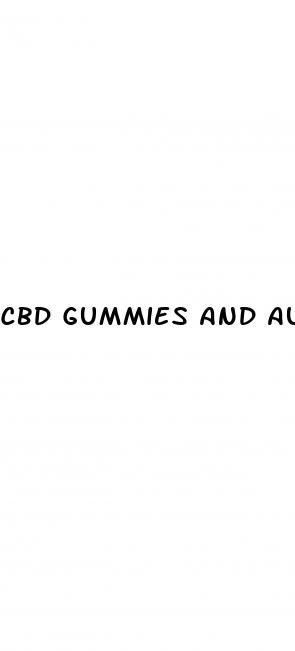 cbd gummies and autism