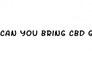 can you bring cbd gummies on an airplane