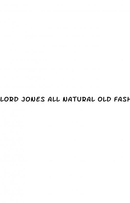 lord jones all natural old fashioned high cbd gummies