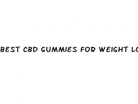 best cbd gummies for weight loss canada