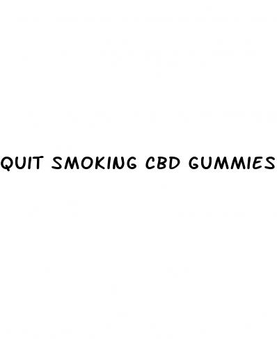 quit smoking cbd gummies reviews