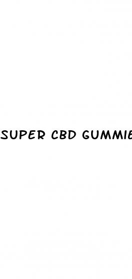 super cbd gummies 300 mg