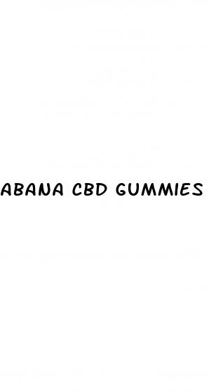 abana cbd gummies