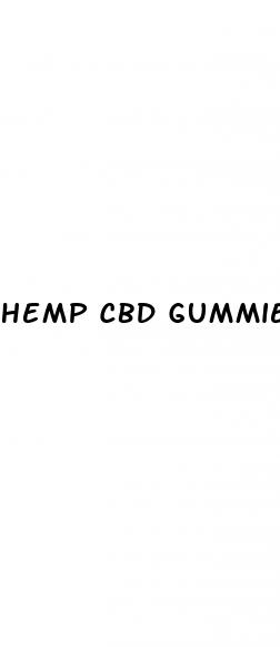 hemp cbd gummies difference