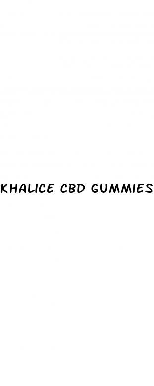 khalice cbd gummies