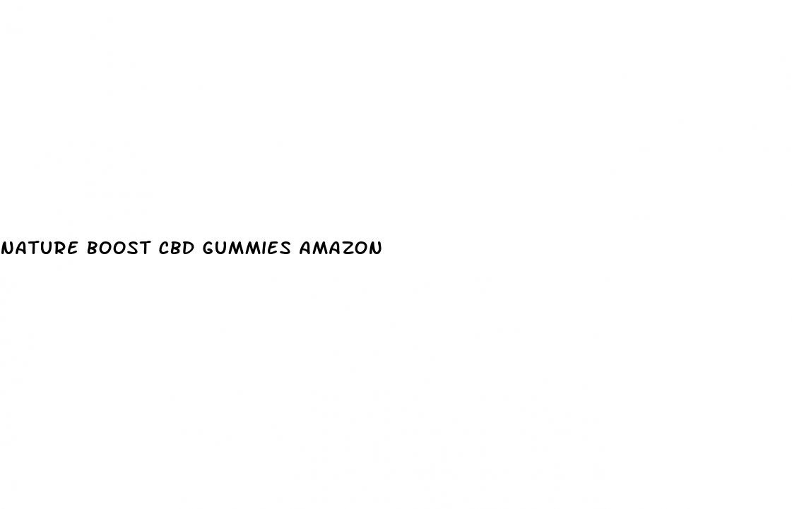 nature boost cbd gummies amazon