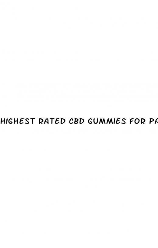 highest rated cbd gummies for pain