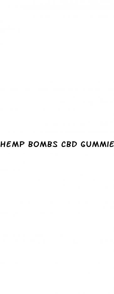 hemp bombs cbd gummies how long to take effect