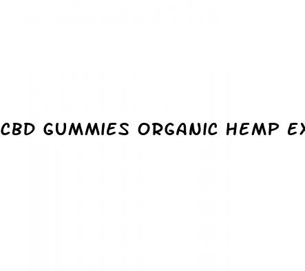 cbd gummies organic hemp extract