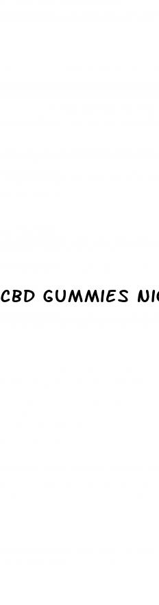 cbd gummies nightime