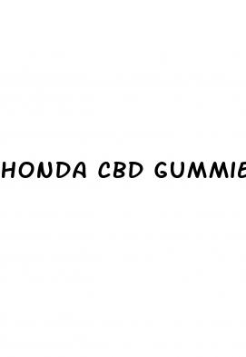 honda cbd gummies