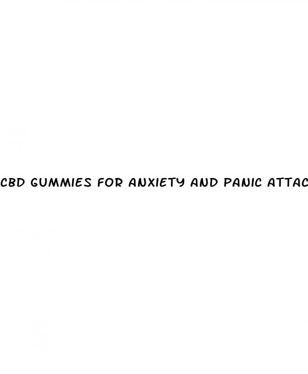 cbd gummies for anxiety and panic attacks