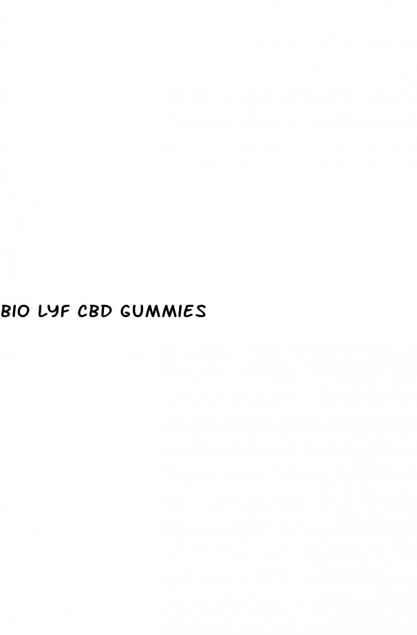 bio lyf cbd gummies