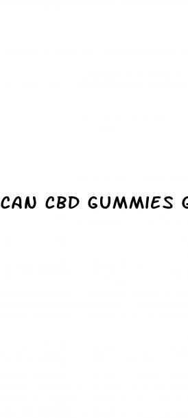 can cbd gummies get you high