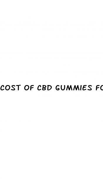 cost of cbd gummies for diabetes