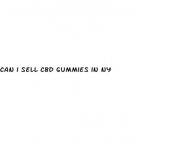 can i sell cbd gummies in ny