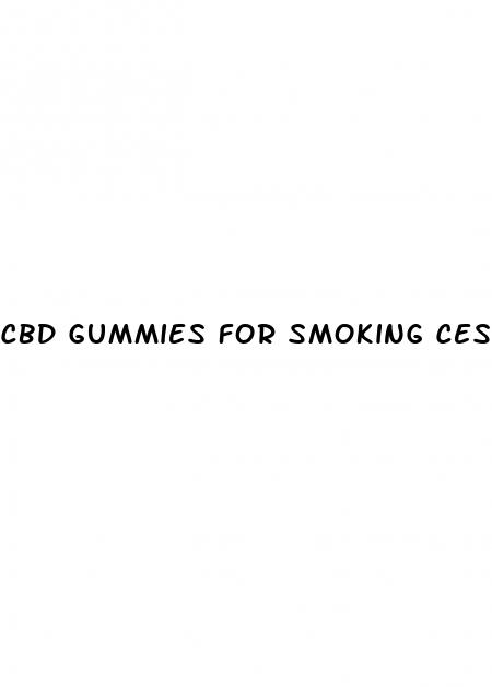 cbd gummies for smoking cessation reviews