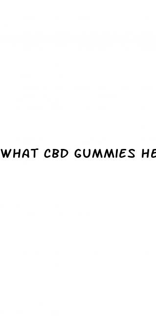 what cbd gummies help with ed