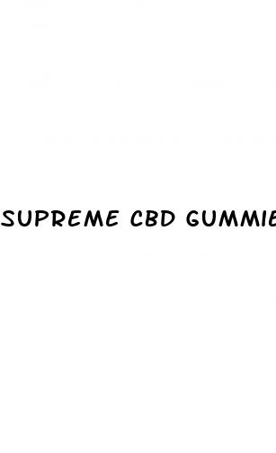 supreme cbd gummies amazon