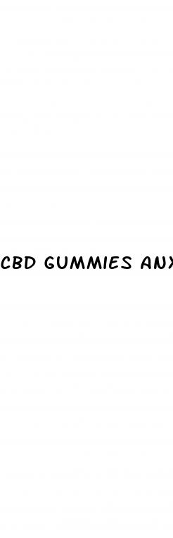 cbd gummies anxiety relief