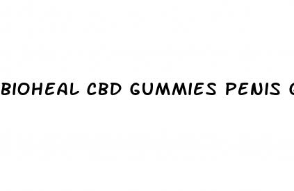 bioheal cbd gummies penis growth