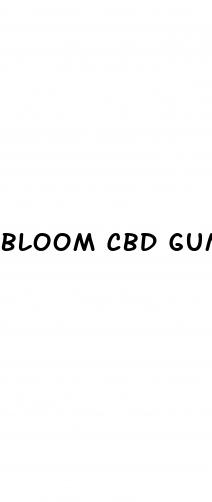 bloom cbd gummies for sale