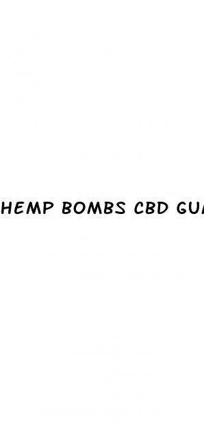 hemp bombs cbd gummies 12 count