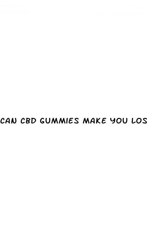 can cbd gummies make you lose weight