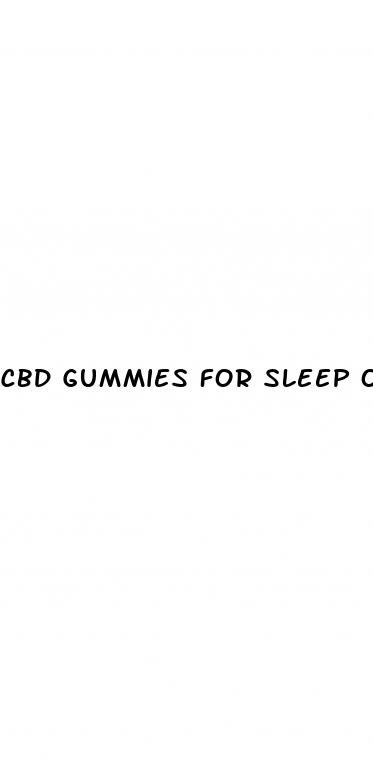 cbd gummies for sleep ontario