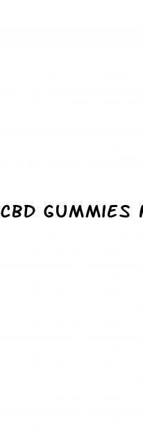 cbd gummies nutrition facts