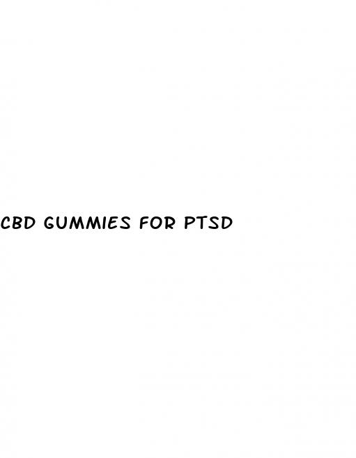 cbd gummies for ptsd