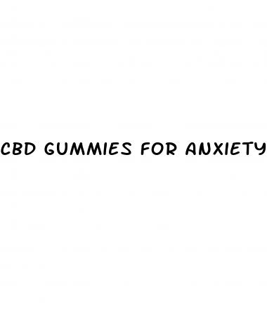 cbd gummies for anxiety depression