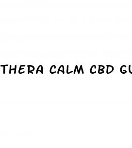 thera calm cbd gummies review