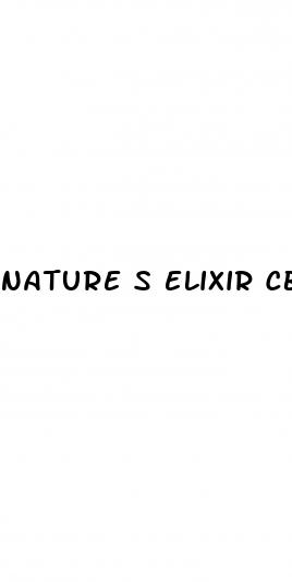 nature s elixir cbd gummies