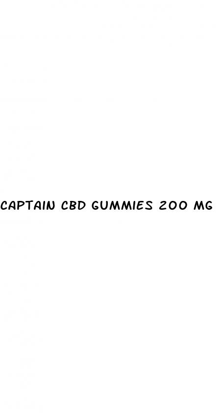 captain cbd gummies 200 mg