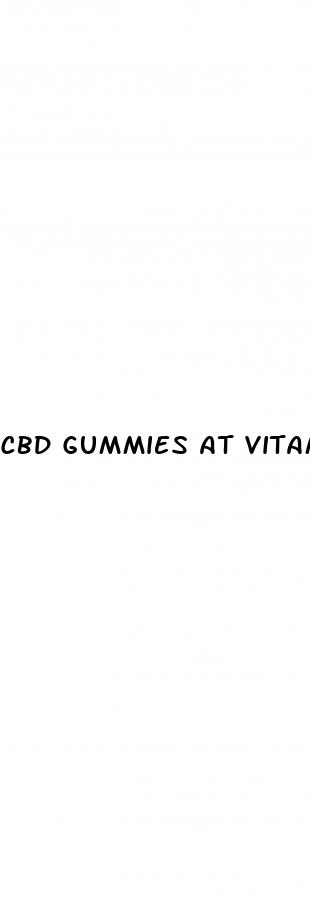 cbd gummies at vitamin shoppe