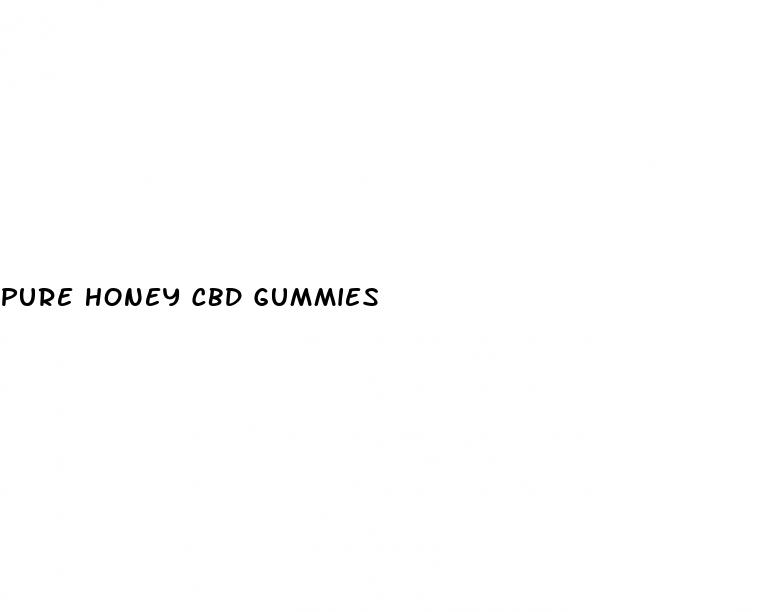 pure honey cbd gummies