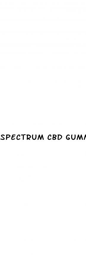 spectrum cbd gummies for ed