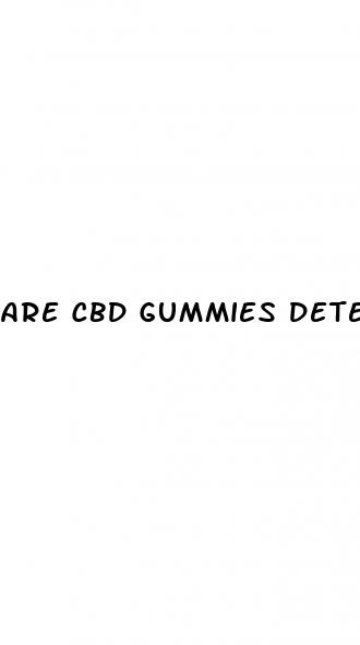 are cbd gummies detectable