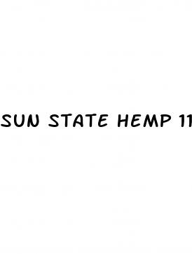 sun state hemp 1150 cbd gummies