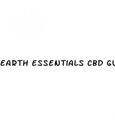 earth essentials cbd gummies