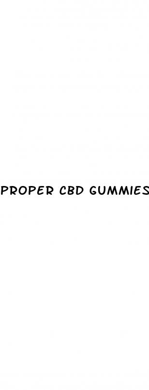 proper cbd gummies for ed