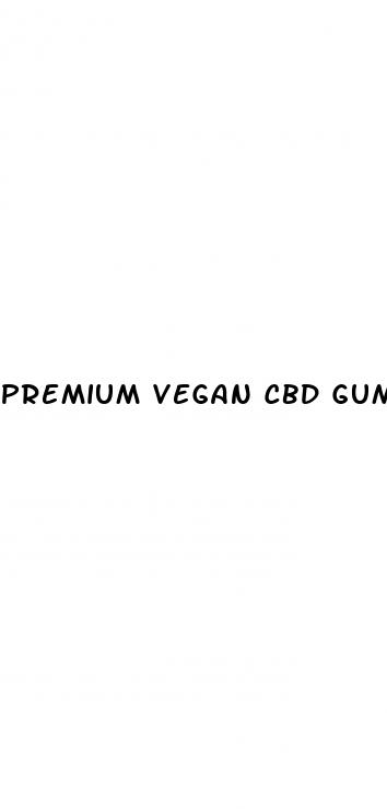 premium vegan cbd gummies