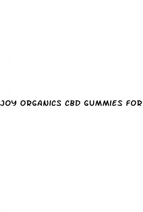 joy organics cbd gummies for sleep