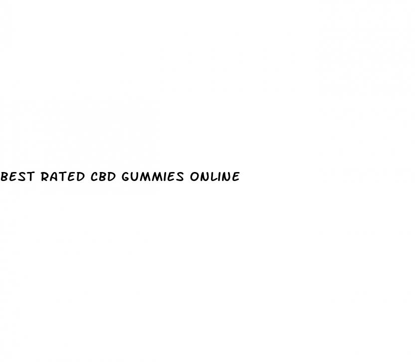 best rated cbd gummies online