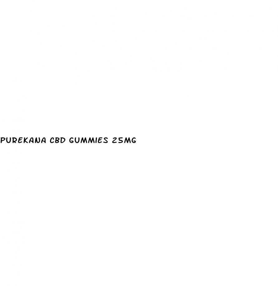 purekana cbd gummies 25mg