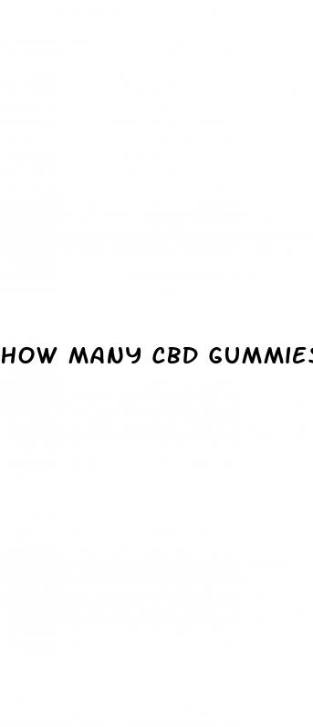 how many cbd gummies for sleep