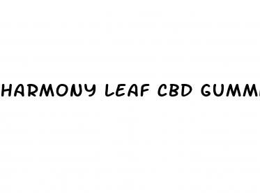 harmony leaf cbd gummies for pennis growth